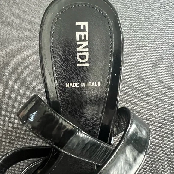 ⭐️SOLD⭐️AUTHENTIC - FENDI ankle wrap pumps - 2X host pick!⭐️ - Picture 4 of 8